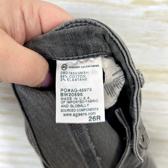 Adriano Goldschmied The Prima Ankle Cigarette Leg Distressed Jeans - Picture 7 of 7